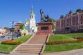 Памятник Минину и Пожарскому в Нижнем Новгороде