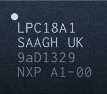 NXP LPC18A1, также известный как сопроцессор движения M7