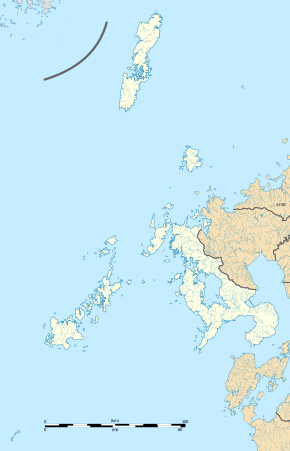 Нагасаки на карте