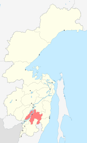 Нанайский район на карте