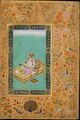Нанха. Шах Джахан и его сын Дара Шукох. ок. 1620. Лист из "Альбома Шаха Джахана". Музей Метрополитен, Нью-Йорк