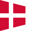 Naval Rank Flag of Denmark - Chief of Squadron.svg