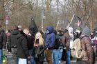 Демонстрация неонацистов и др. в Берлине 20 марта 2021 года
