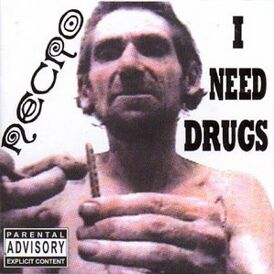 Обложка альбома Necro «I Need Drugs» (2000)