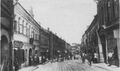 Немигская улица. Под деревянным настилом протекает река Немига. 1924 г.