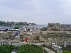 Руины античной крепости