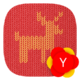 Логотип программы Новогодняя тема от Yandex