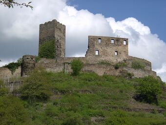 Руины замка Нидербург