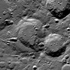 Снимок зонда Lunar Reconnaissance Orbiter.