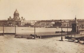 Фонари у Николаевского моста, 1860-е