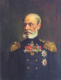 портрет работы Александра Першакова, конец 19 в.