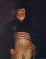 Портрет Николая Ивановича Ханенко работы Г. Кушлянского, 1809 г.