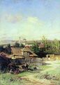 «Вид на Волге близ Нижнего Новгорода», (1878) — Ярославский художественный музей.