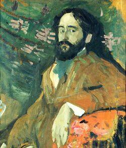 Портрет Николая Милиоти (1908, худ. Н. Сапунов)