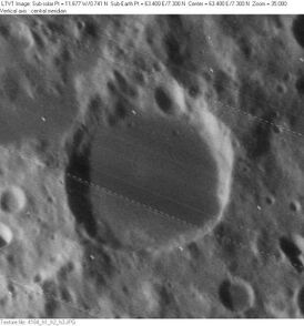 Снимок зонда Lunar Orbiter – IV.