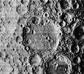 Снимок зонда Lunar Orbiter - II.