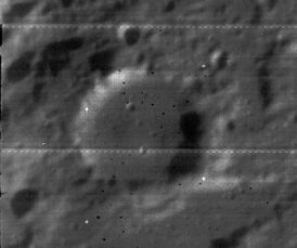 Снимок программы Lunar Orbiter.