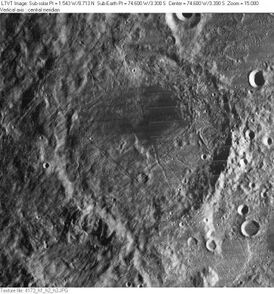 Комбинация снимков зонда Lunar Orbiter – IV.