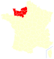 Normandie Map.svg