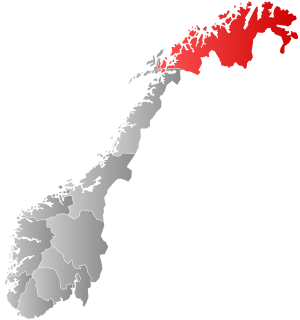 Тромс-ог-Финнмарк на карте