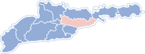 Новоселицкий район на карте