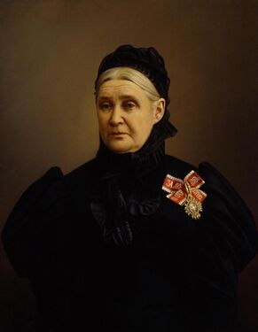 «Портрет пожилой женщины» (Новосильцева М.П.), 1902, Государственный Эрмитаж