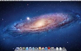 Рабочий стол Mac OS X 10.7 «Lion»