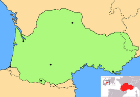 Территория распространения окситанского языка