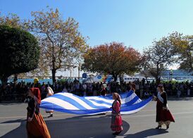 Парад в честь Дня Охи на греческом острове Родос, 2011 год