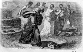 Иллюстрация Девильи к «Одиссею» Гомера