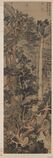 Вэнь Чжэнмин, Старые деревья у водопада, 1549.
