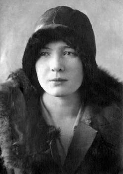 Ольга Берггольц в 1930 году