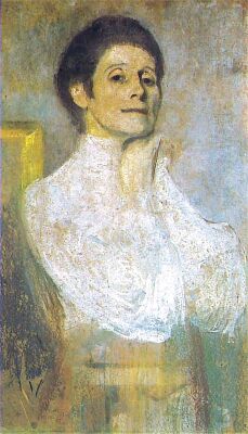 Ольга Бознанская. Автопортрет. 1906