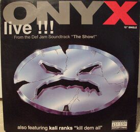 Обложка сингла Onyx «Live Niguz» (1995)