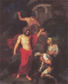 Юпитер и Меркурий, посещающие в виде странников Филемона и Бавкиду, 1802