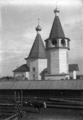 Богоявленская церковь на Ошевенском погосте. Село Ошевенское, около 1900 г.