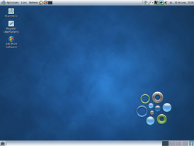Скриншот OpenSolaris 2009.06