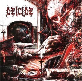 Обложка альбома Deicide «Overtures of Blasphemy» (2018)