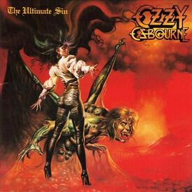 Обложка альбома Ozzy Osbourne «The Ultimate Sin» (1986)