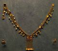 Золотое колье с растительным мотивом Пинеджема I (XXI династия). Лувр