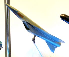 макет ракеты «Метеорит» на МАКС-2009