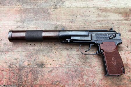 Пистолет Бесшумный ПБ — штатное оружие командира разведывательного взвода (группы) в Советской армии