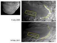 Сравнение одного и того же участка в 2005 и в 2011 годах