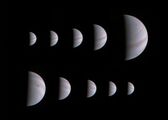 Виды Юпитера с JunoCam КА «Юнона», август 2016 года