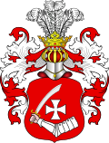 Дворянский герб Лизогубов, разновидность герба Погоня