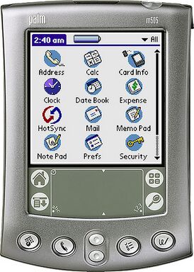 Скриншот Palm OS v4.1