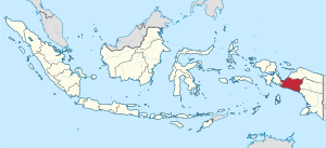 Центральное Папуа на карте