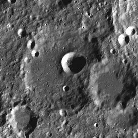 Снимок зонда Lunar Reconnaissance Orbiter.