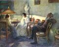 Л. Н. Толстой с семьей (1902)