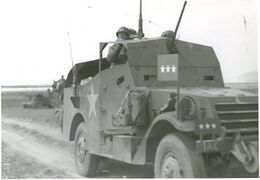Средство моторизации пехоты США, M3 Scout Car времён Второй мировой войны, бронеавтомобиль генерала Паттона.